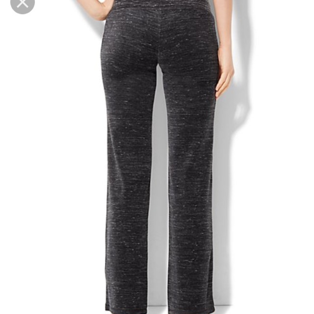 BOOTLEG GREY SWEATPANTS VELVET COMFY XS DRAWSTRING